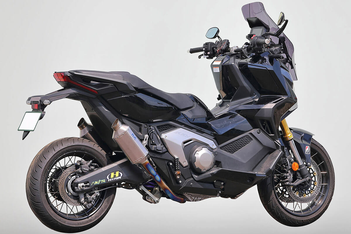 ホンダX-ADV用フルエキゾーストマフラー　TSR　カスタム　｜TSR×NAPS【X-ADV(’21-23 RH10)用2本出しフルエキゾーストを発売開始!】
