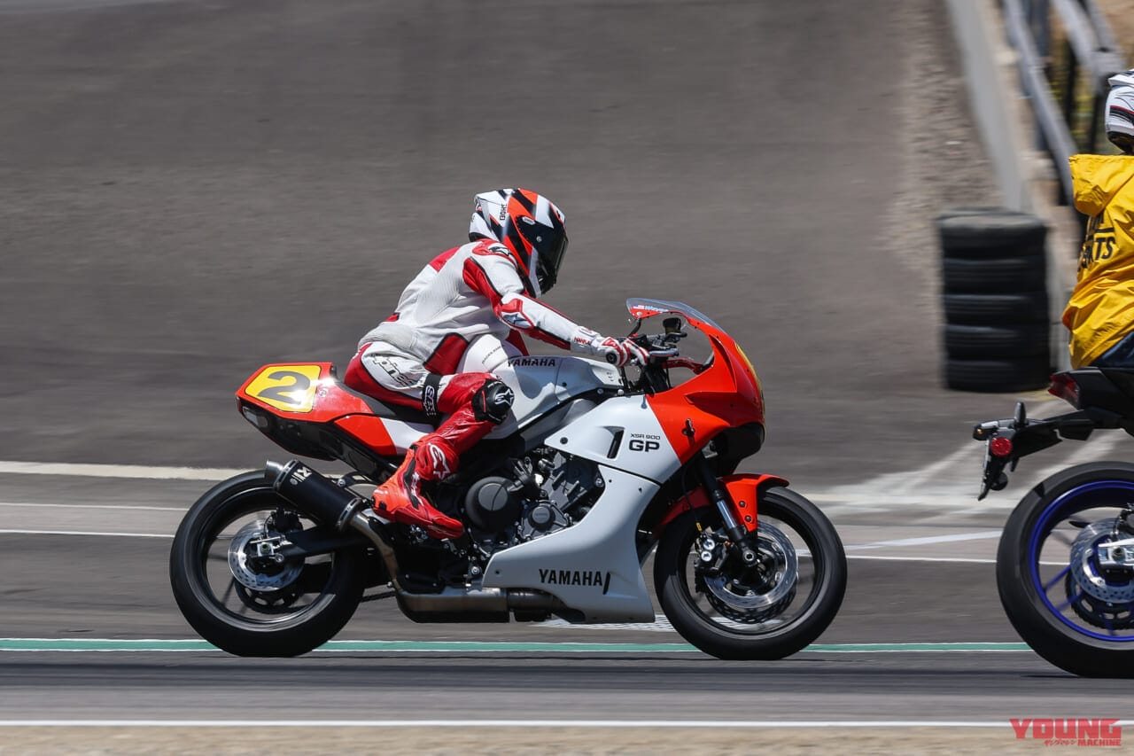XSR900 GP｜ウェイン・レイニー｜【動画あり】ヤマハ新型「XSR900 GP Y-AMT」登場の前振り!? ウェイン・レイニーがラグナセカでパレードラップ！