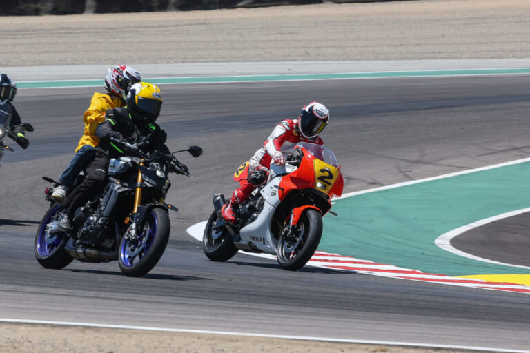 XSR900 GP｜ウェイン・レイニー｜【動画あり】ヤマハ新型「XSR900 GP Y-AMT」登場の前振り!? ウェイン・レイニーがラグナセカでパレードラップ！