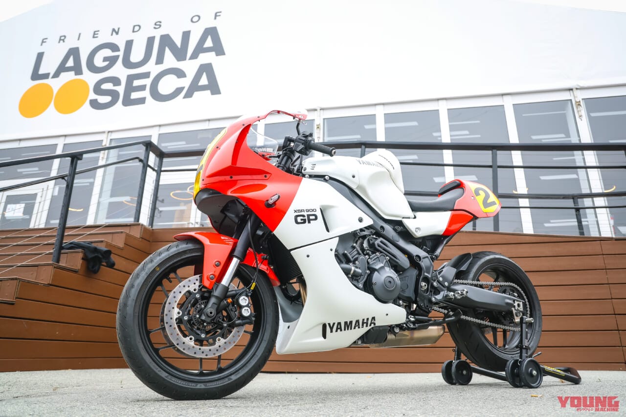XSR900 GP｜ウェイン・レイニー｜【動画あり】ヤマハ新型「XSR900 GP Y-AMT」登場の前振り!? ウェイン・レイニーがラグナセカでパレードラップ！