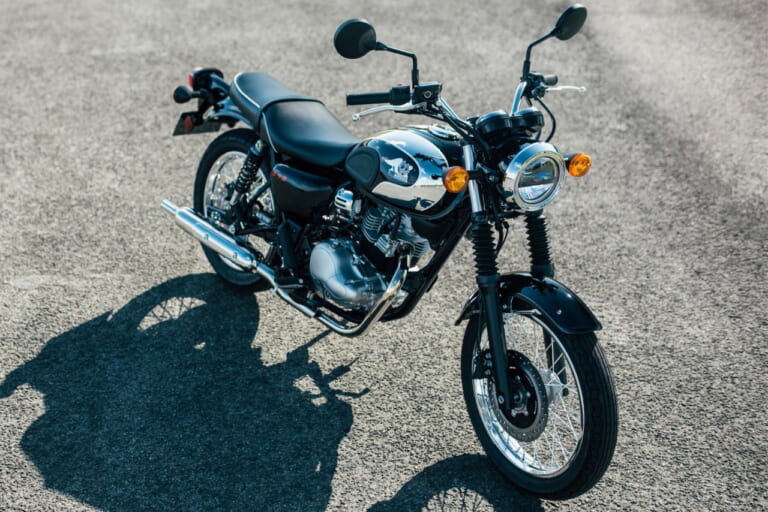 カワサキ|メグロS1|欧州仕様|2026年モデル|カワサキ「W230」「メグロS1」の2026年モデルが登場! W230はメッキフェンダーの新色マットグリーン採用【欧州】