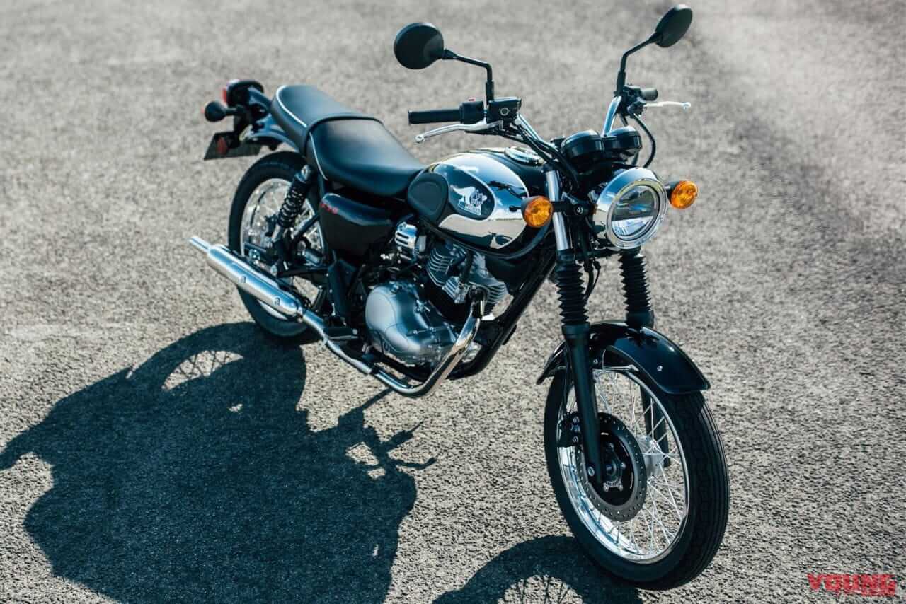 カワサキ｜メグロS1｜欧州仕様｜2026年モデル｜カワサキ「W230」「メグロS1」の2026年モデルが登場！ W230はメッキフェンダーの新色マットグリーン採用【欧州】