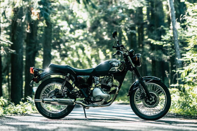 カワサキ|メグロS1|欧州仕様|2026年モデル|カワサキ「W230」「メグロS1」の2026年モデルが登場! W230はメッキフェンダーの新色マットグリーン採用【欧州】