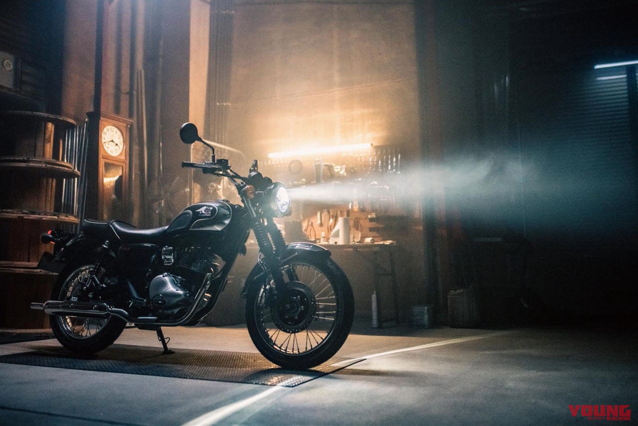 カワサキ|メグロS1|欧州仕様|2026年モデル|カワサキ「W230」「メグロS1」の2026年モデルが登場! W230はメッキフェンダーの新色マットグリーン採用【欧州】