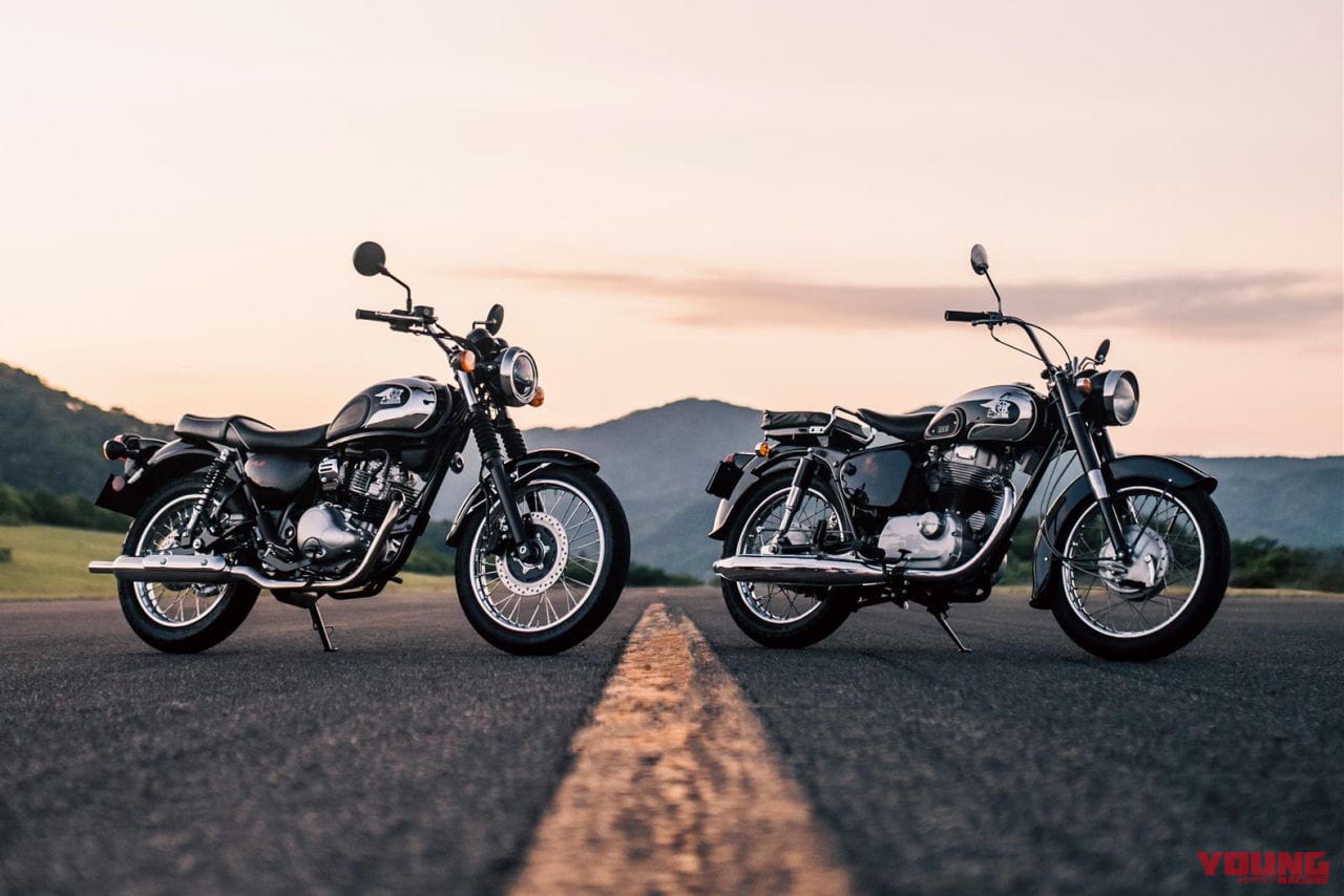 カワサキ|メグロS1|欧州仕様|2026年モデル|カワサキ「W230」「メグロS1」の2026年モデルが登場! W230はメッキフェンダーの新色マットグリーン採用【欧州】