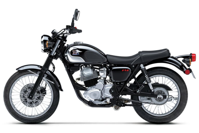 カワサキ|メグロS1|欧州仕様|2026年モデル|カワサキ「W230」「メグロS1」の2026年モデルが登場! W230はメッキフェンダーの新色マットグリーン採用【欧州】