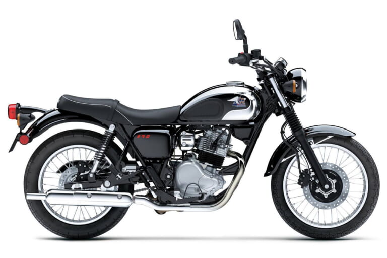 カワサキ|メグロS1|欧州仕様|2026年モデル|カワサキ「W230」「メグロS1」の2026年モデルが登場! W230はメッキフェンダーの新色マットグリーン採用【欧州】