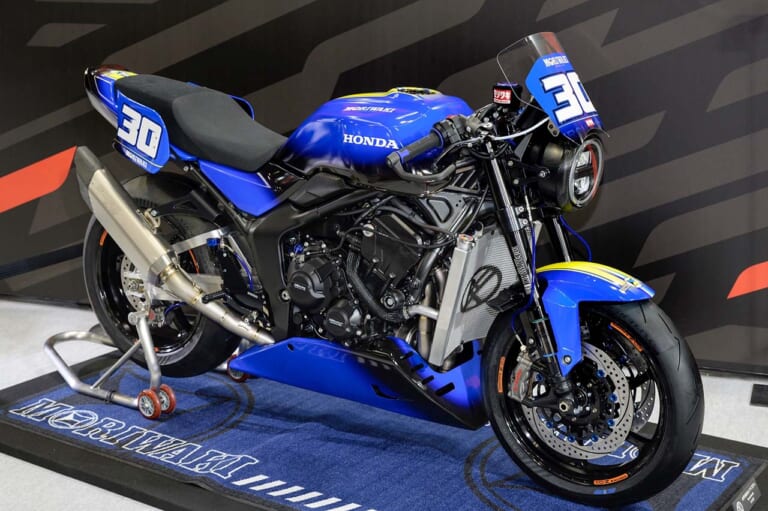 Honda CB1000F コンセプト｜“耐久CB”の元祖王者と新「CB1000F コンセプト」が鈴鹿8耐でデモラン！ モリワキ仕様も走る
