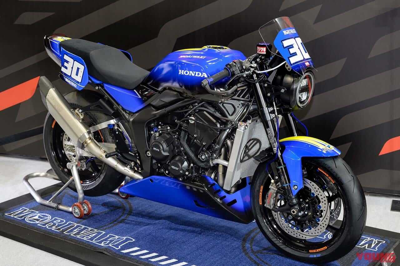 Honda CB1000F コンセプト｜“耐久CB”の元祖王者と新「CB1000F コンセプト」が鈴鹿8耐でデモラン！ モリワキ仕様も走る