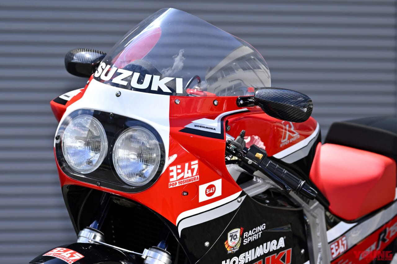 ヨシムラ｜GSX-R750｜604｜コンプリート｜伝説の油冷レーサーが買える!「ヨシムラGSX-R750 ♯604コンプリート」9月20日にオークション開始!