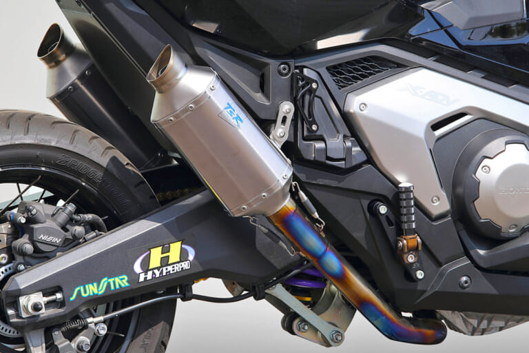 ホンダX-ADV用フルエキゾーストマフラー　TSR　カスタム　｜TSR×NAPS【X-ADV(’21-23 RH10)用2本出しフルエキゾーストを発売開始!】