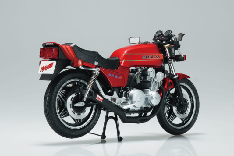 青島文化教材社 ザ☆バイク No.BA-01 1/12 バリバリ伝説 巨摩 郡 CB750F｜伝説のシビ子ちゃんをその手に! アオシマが放つ『バリバリ伝説』巨摩 郡CB750Fプラモデルで青春を呼び起こせ