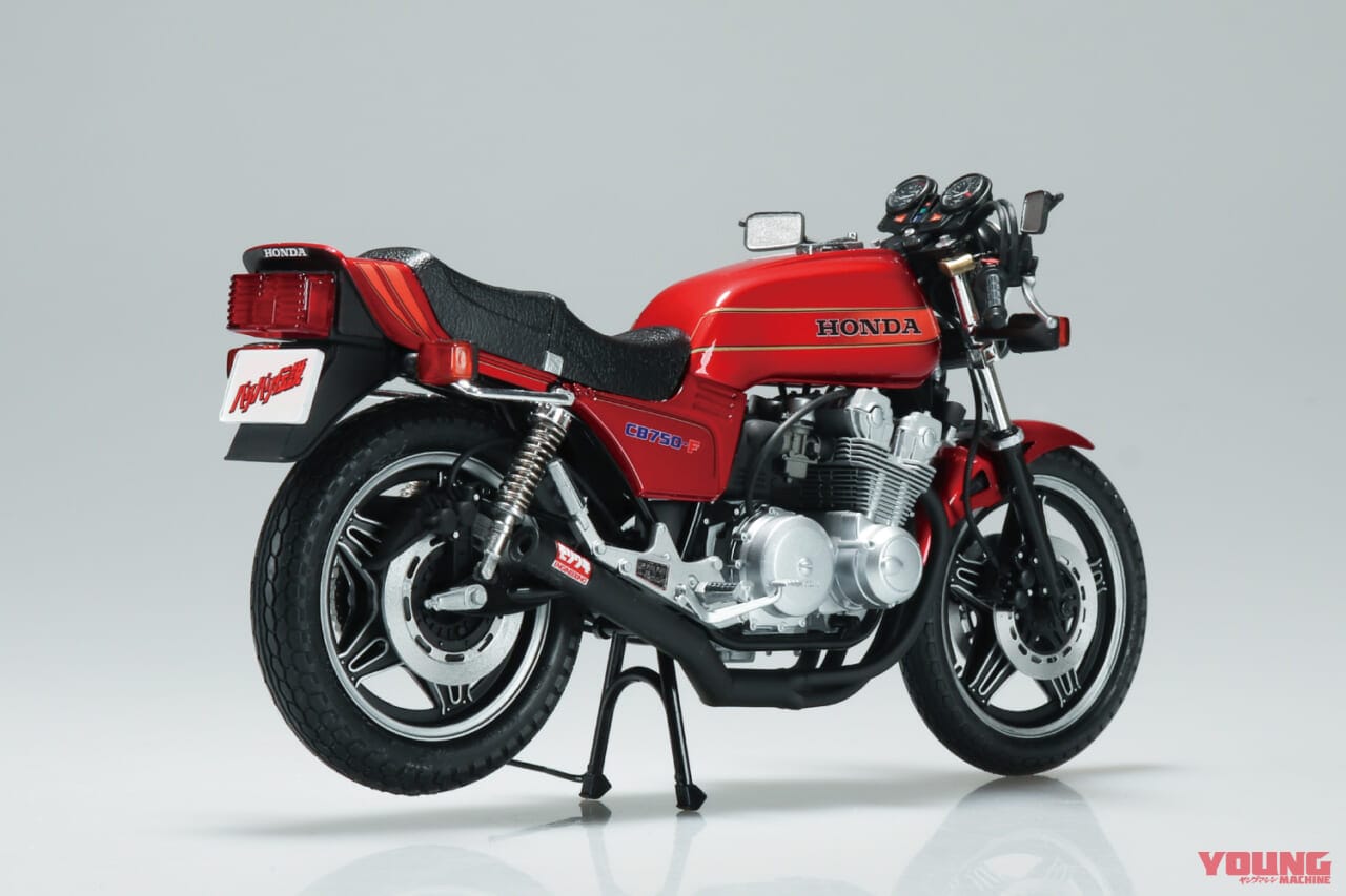 ｜伝説のシビ子ちゃんをその手に! アオシマが放つ『バリバリ伝説』巨摩 郡CB750Fプラモデルで青春を呼び起こせ