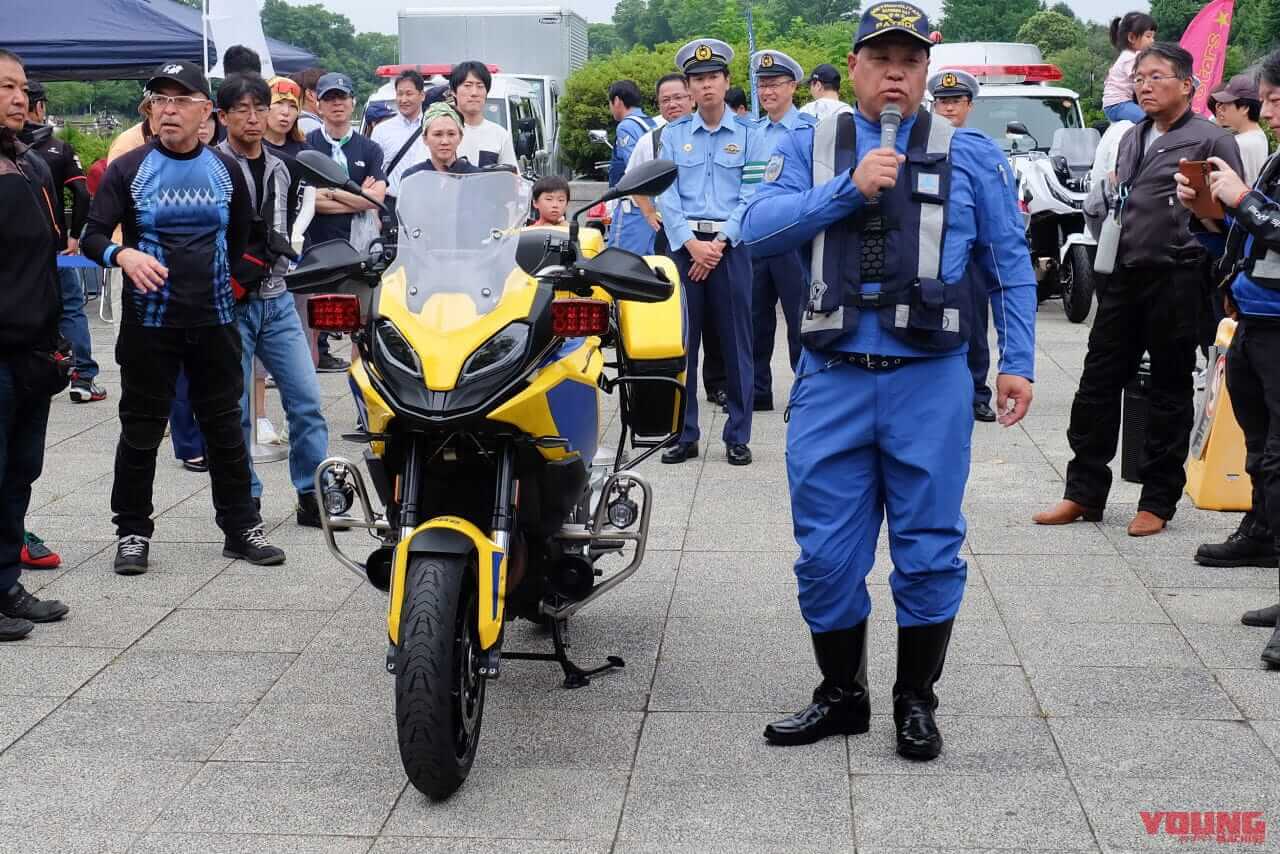 はたらくBIKE PROJECT｜自衛隊、消防、首都高、警察から「はたらくバイク」が大集合！ タレントの平嶋夏海さんが「1日キャンペーン隊長」に就任