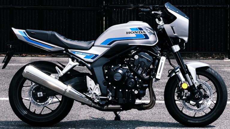 CB1000F SE コンセプト|「丸眼&角系カウルブーム来るか」ホンダCB1000F SE コンセプト初お披露目:アクセサリー&一部保安部品も判明/CB1000F コンセプトはカラバリ発表