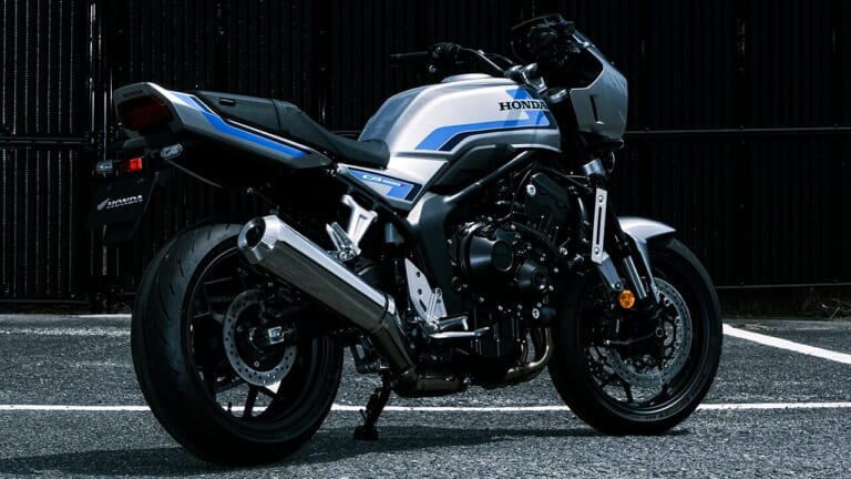 CB1000F SE コンセプト｜「丸眼&角系カウルブーム来るか」ホンダCB1000F SE コンセプト初お披露目：アクセサリー&一部保安部品も判明/STDはカラバリも