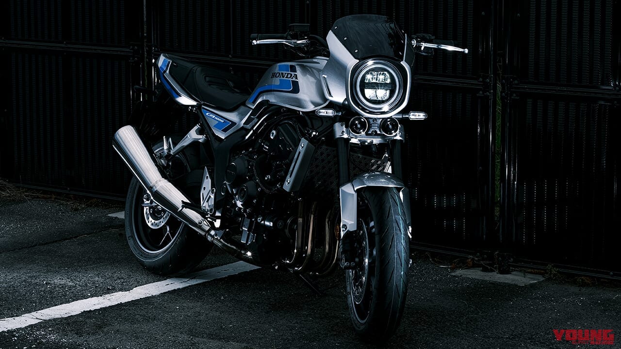 CB1000F SE コンセプト｜「丸眼&角系カウルブーム来るか」ホンダCB1000F SE コンセプト初お披露目：アクセサリー&一部保安部品も判明/STDはカラバリも