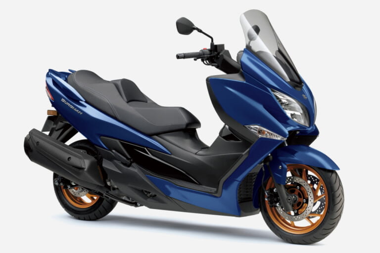 スズキ|バーグマン400|【2025年7月版】400ccバイクおすすめ24選! 普通二輪免許の最高峰、車検付きでも意外とコスパ悪くないって本当?!