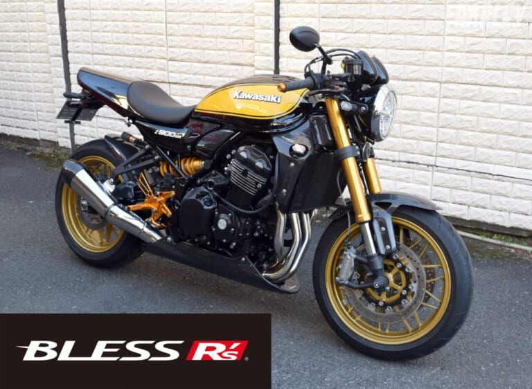 ブレスクリエイション｜作例｜[ハーレーカスタム] カーボン外装をまとったユーロピアンムードのX350〈BLESS CREATION〉