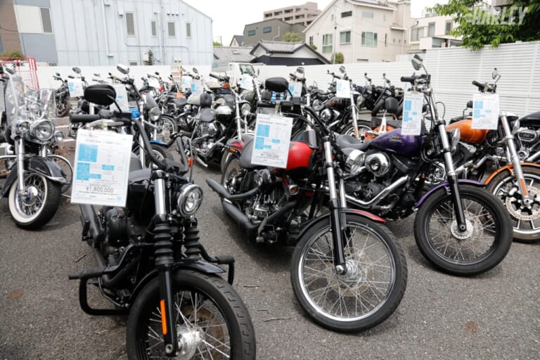 バイク王｜Beat&C世田谷店｜車両｜“即興王”ずま(虹色侍)、ハーレー販売店「Beat&C」に降臨!「5秒で歌う、5分で欲しくなる!」