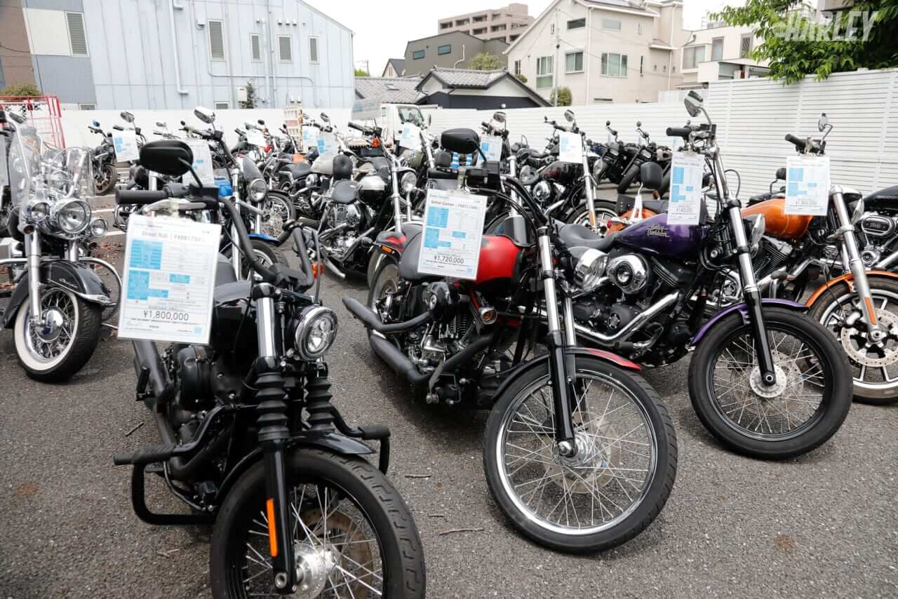 バイク王｜Beat&C世田谷店｜車両｜“即興王”ずま(虹色侍)、ハーレー販売店「Beat&C」に降臨!「5秒で歌う、5分で欲しくなる!」