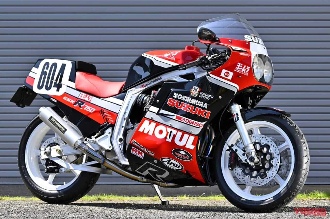 ヨシムラ|GSX-R750|604|コンプリート|伝説の油冷レーサーが買える!「ヨシムラGSX-R750 ♯604コンプリート」9月20日にオークション開始!