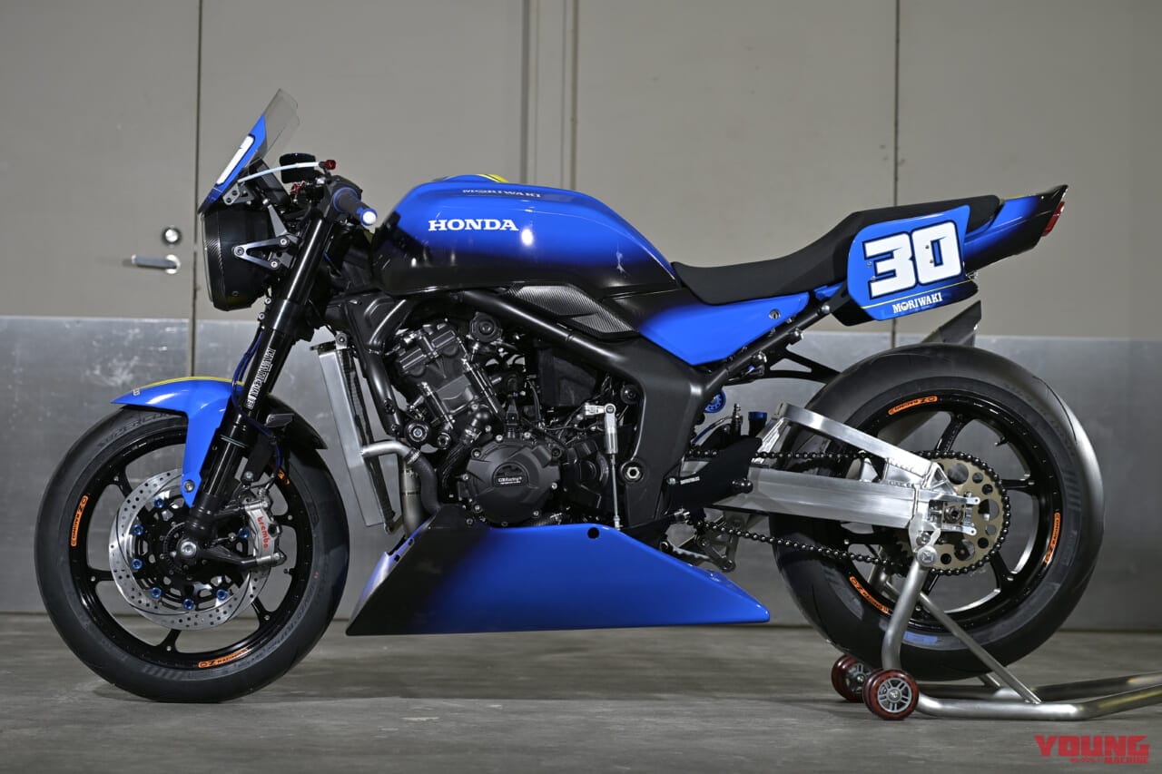 ｜「新生エフを早くもフルチューン!!」CB1000F コンセプト モリワキエンジニアリング〈MCショー展示モデル紹介〉