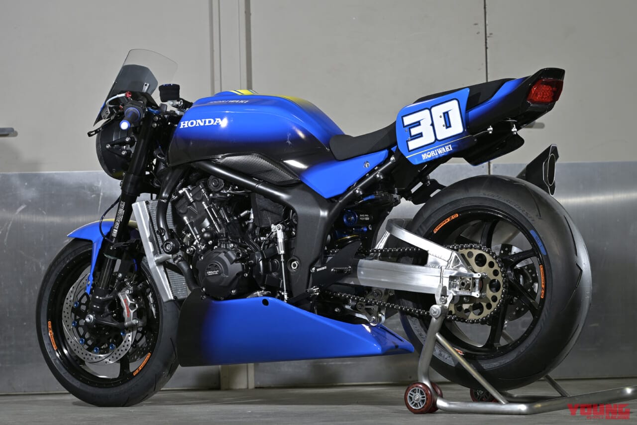 ホンダ|CB1000Fコンセプト|モリワキエンジニアリング|「新生エフを早くもフルチューン!!」CB1000F コンセプト モリワキエンジニアリング〈MCショー展示モデル紹介〉