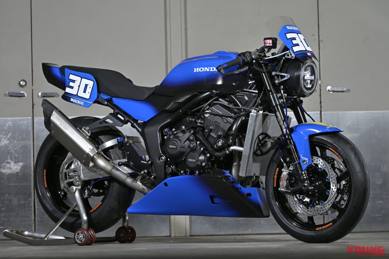 ホンダ｜CB1000Fコンセプト｜モリワキエンジニアリング｜「新生エフを早くもフルチューン!!」CB1000F コンセプト モリワキエンジニアリング〈MCショー展示モデル紹介〉