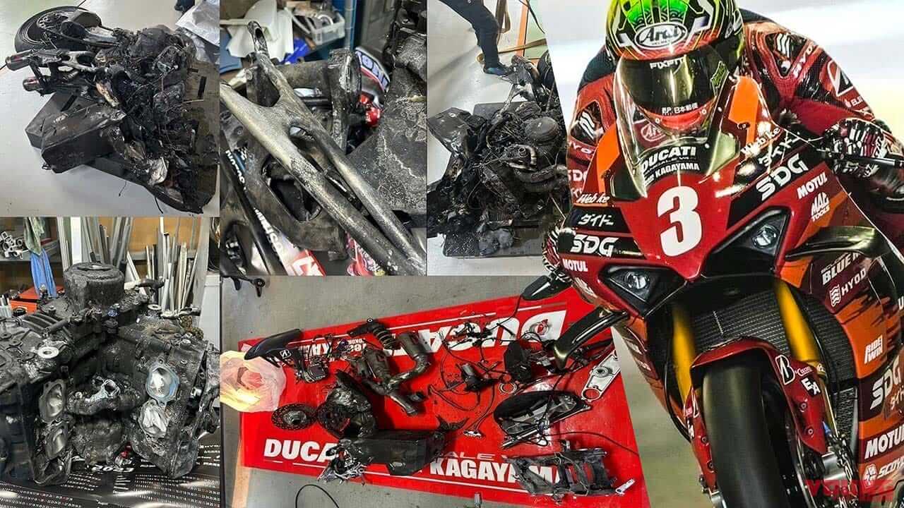 ｜「鈴鹿8耐を一緒に戦おう!」炎上したファクトリーマシン再生～「DUCATI Team KAGAYAMA」による8耐史上初の優勝を支援しよう