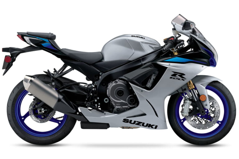 スズキ｜GSX-R750｜北米仕様｜2026年モデル｜こっちも40周年記念カラー！ 北米で生き残るスズキ「GSX-R750」「GSX-R600」に新型R1000とお揃いの青×白が登場