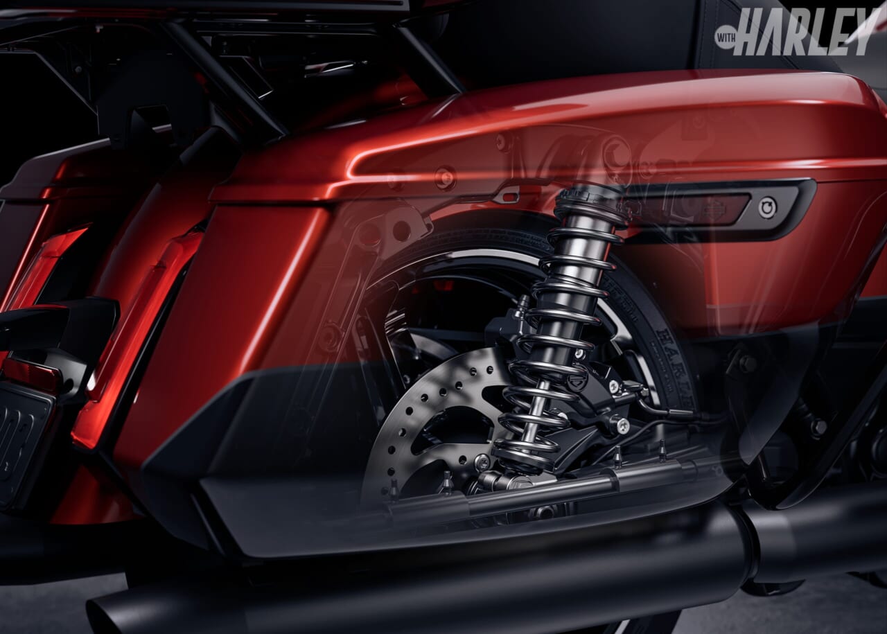 ハーレーダビッドソン｜ストリートグライド ウルトラ｜リヤサスペンション｜【新型】2025 ハーレーダビッドソン ストリートグライドウルトラ〈オールカラーラインナップ〉