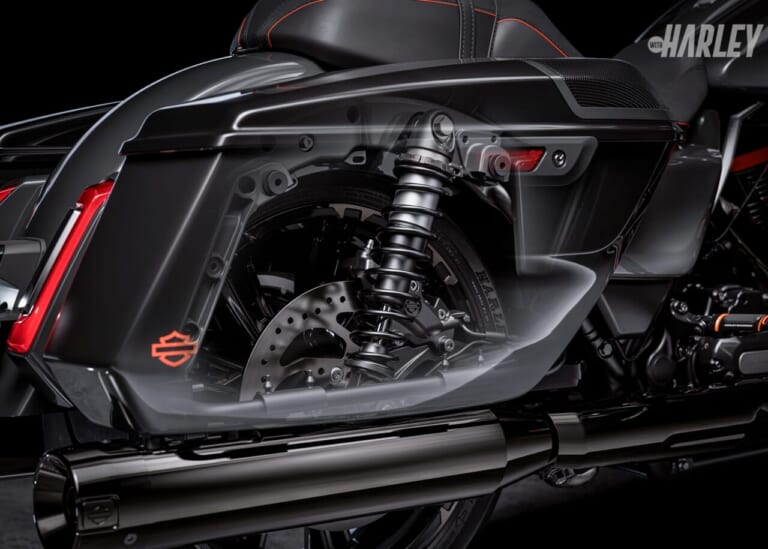 ハーレーダビッドソン｜CVO ストリートグライド｜リヤサスペンション｜【新型】2025 ハーレーダビッドソン CVOストリートグライド〈オールカラーラインナップ〉