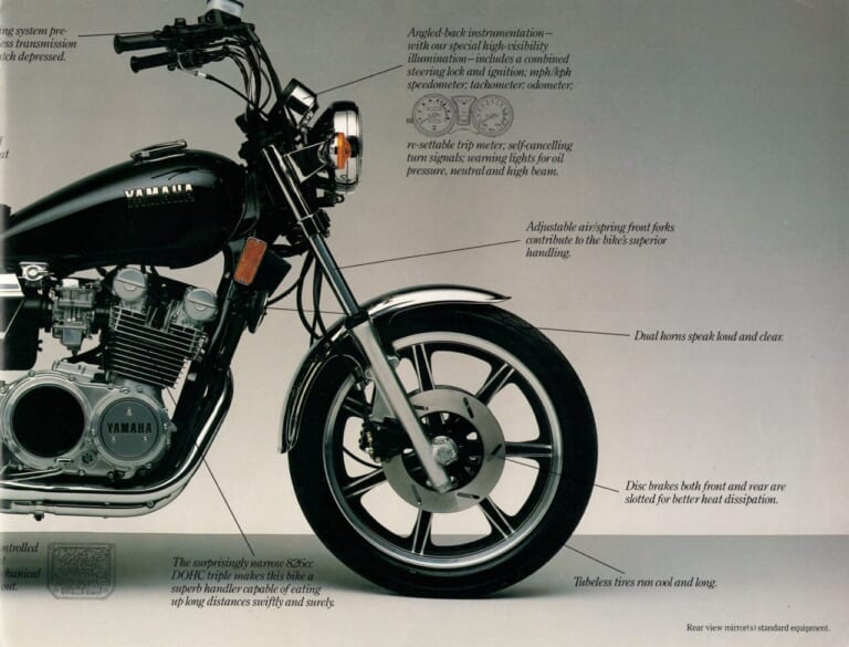 ヤマハ｜XS850｜1981｜「ヤマハ3気筒のルーツになった」1976年ヤマハ初のナナハンマルチ「GX750＆XS750スペシャル」【柏 秀樹の昭和～平成 カタログ蔵出しコラム Vol.21】