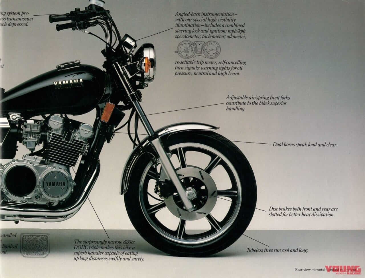 ヤマハ｜XS850｜1981｜「ヤマハ3気筒のルーツになった」1976年ヤマハ初のナナハンマルチ「GX750＆XS750スペシャル」【柏 秀樹の昭和～平成 カタログ蔵出しコラム Vol.21】