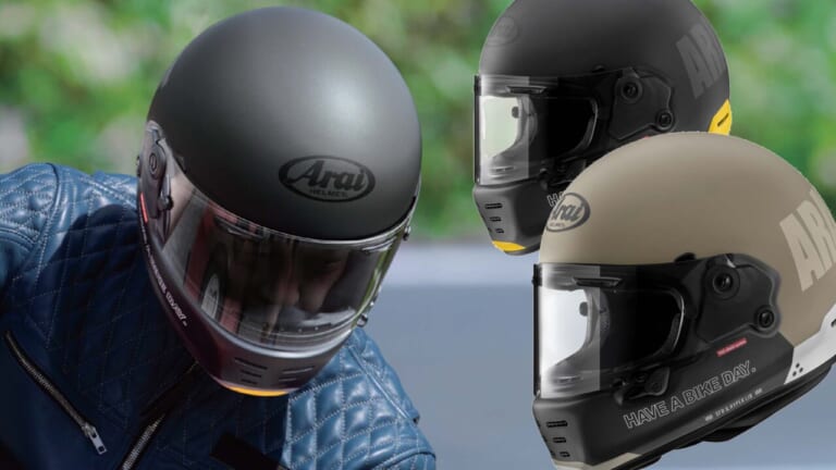 アライ「ラパイドネオ ハブ ア バイクデイ」新登場！ 人気カラーを手がけた加藤ノブキ氏によるデザイン第3弾