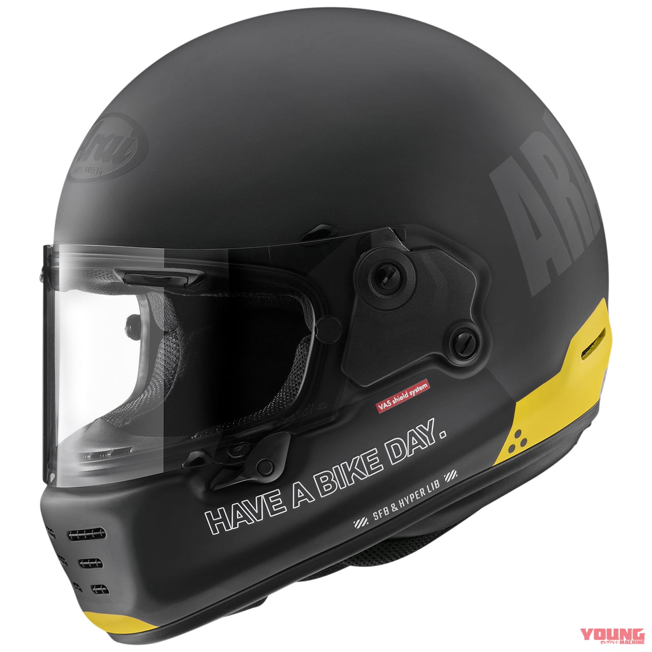 Arai RAPIDE-NEO HAVE A BIKE DAY｜アライ「ラパイドネオ ハブ ア バイクデイ」新登場！ 人気カラーを手がけた加藤ノブキ氏によるデザイン第3弾