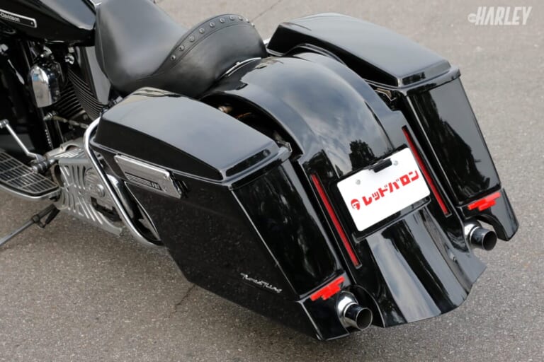 ハーレーダビッドソン｜2002年式 ロードキング｜リヤまわり｜[名車ハーレー] ツインカム88時代のロードキングはキャブレター＆5速でノスタルジック!