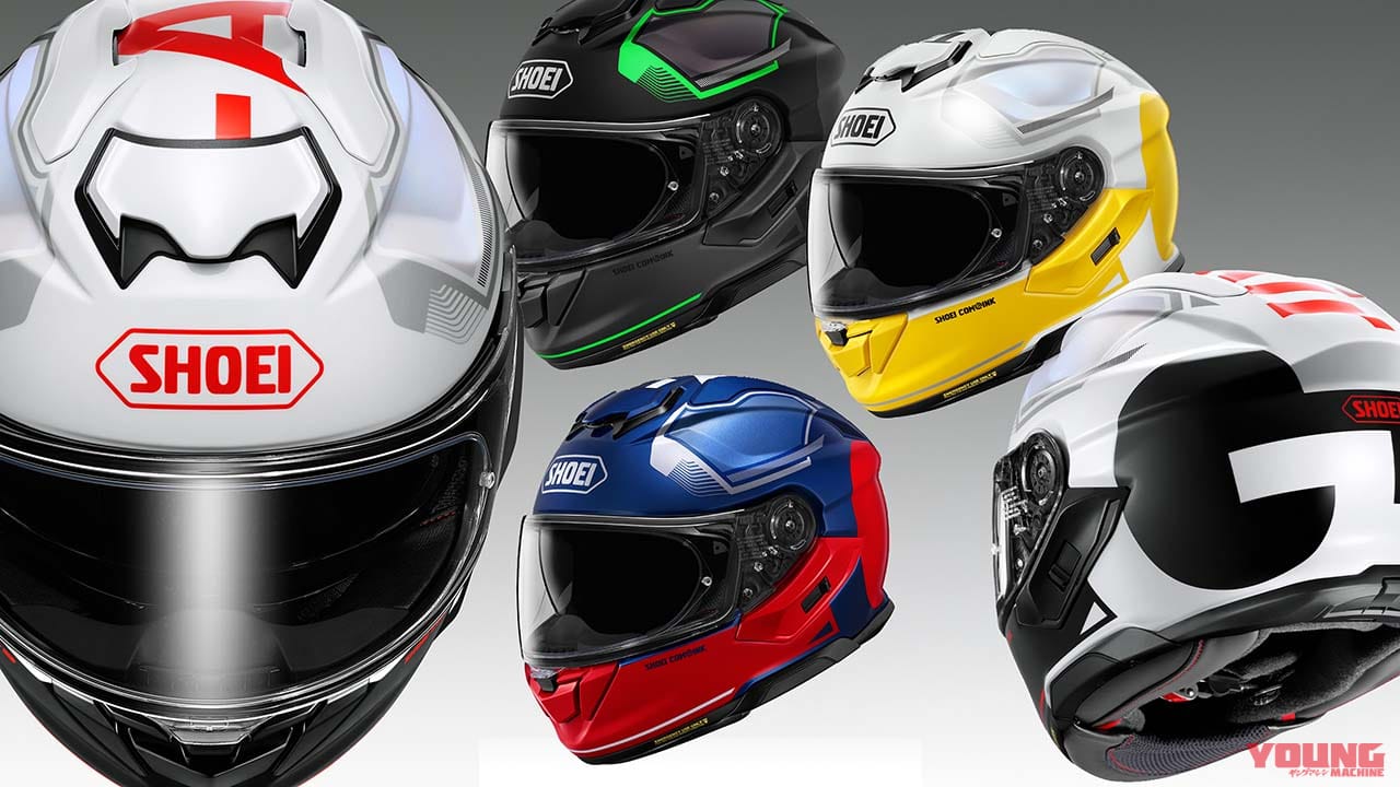 ｜SHOEI「GT-Air3」の機種名を大胆にあしらった新グラフィック『MIKE』登場！ 10月発売へ