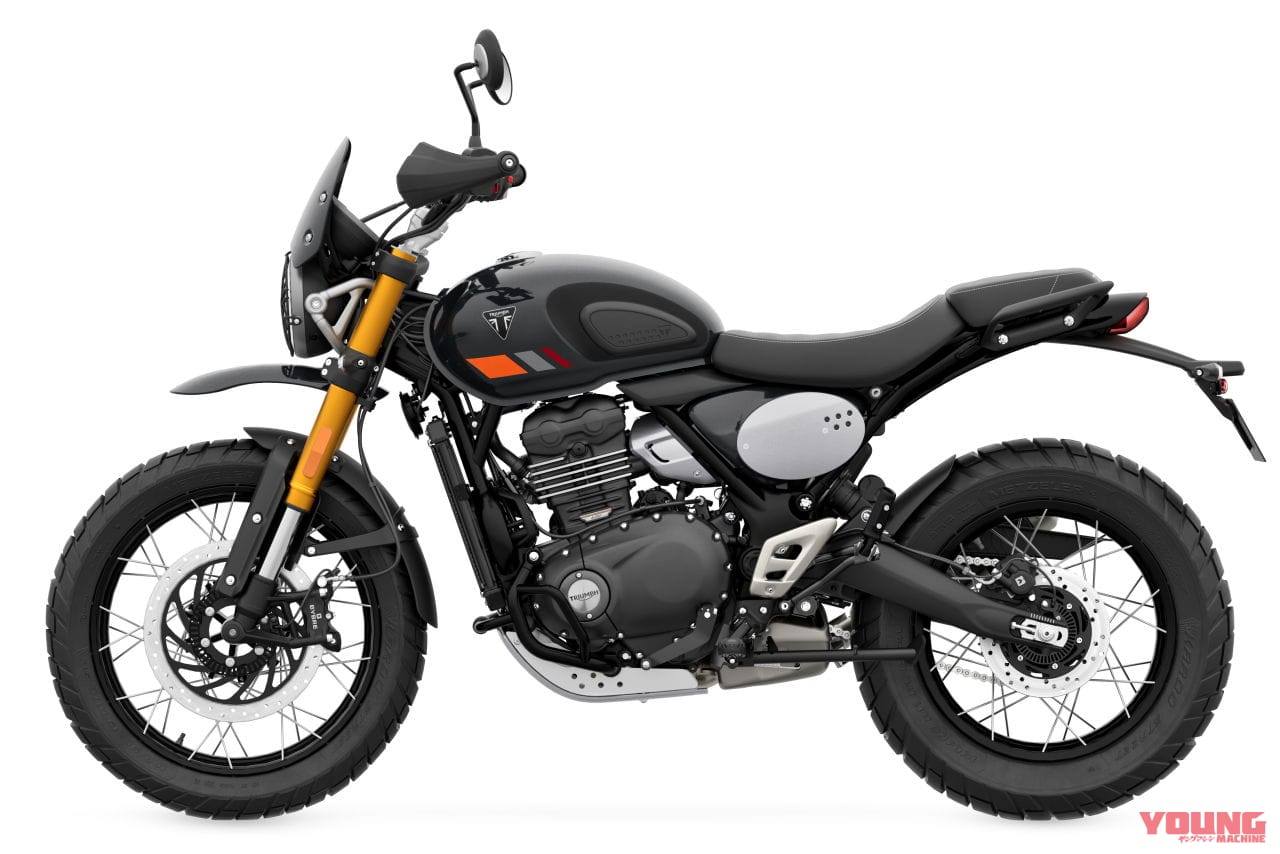 トライアンフ|スクランブラー400XC|2026年モデル|普通二輪免許で乗れるトライアンフ 新型「スクランブラー400 XC」発表! チューブレススポークホイールやガード類を備えた本格派へ