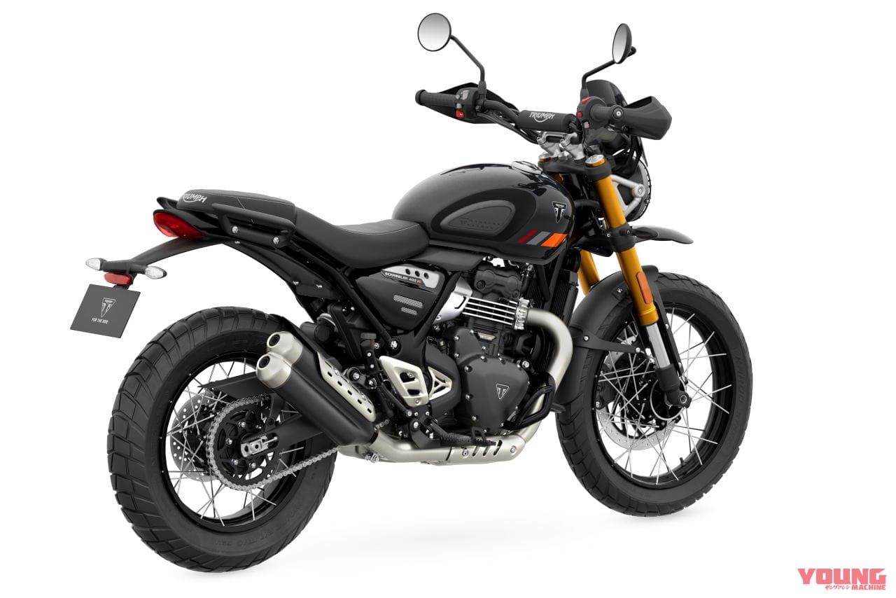 トライアンフ|スクランブラー400XC|2026年モデル|普通二輪免許で乗れるトライアンフ 新型「スクランブラー400 XC」発表! チューブレススポークホイールやガード類を備えた本格派へ