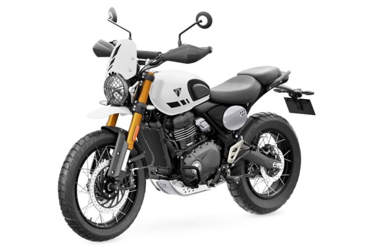 トライアンフ|スクランブラー400XC|2026年モデル|普通二輪免許で乗れるトライアンフ 新型「スクランブラー400 XC」発表! チューブレススポークホイールやガード類を備えた本格派へ