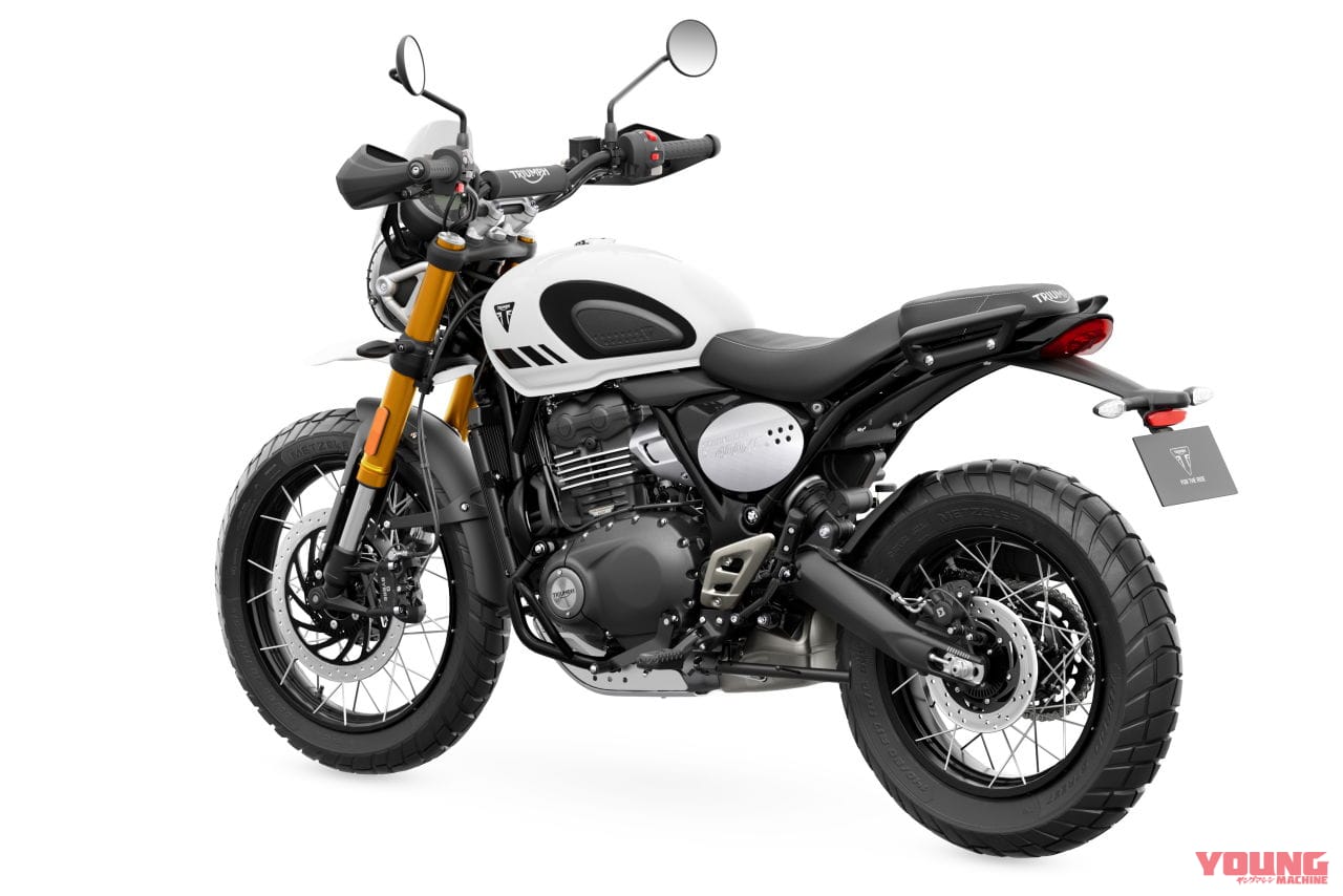トライアンフ|スクランブラー400XC|2026年モデル|普通二輪免許で乗れるトライアンフ 新型「スクランブラー400 XC」発表! チューブレススポークホイールやガード類を備えた本格派へ