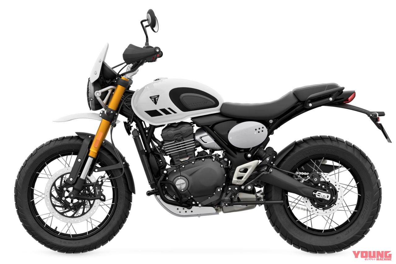 トライアンフ|スクランブラー400XC|2026年モデル|普通二輪免許で乗れるトライアンフ 新型「スクランブラー400 XC」発表! チューブレススポークホイールやガード類を備えた本格派へ