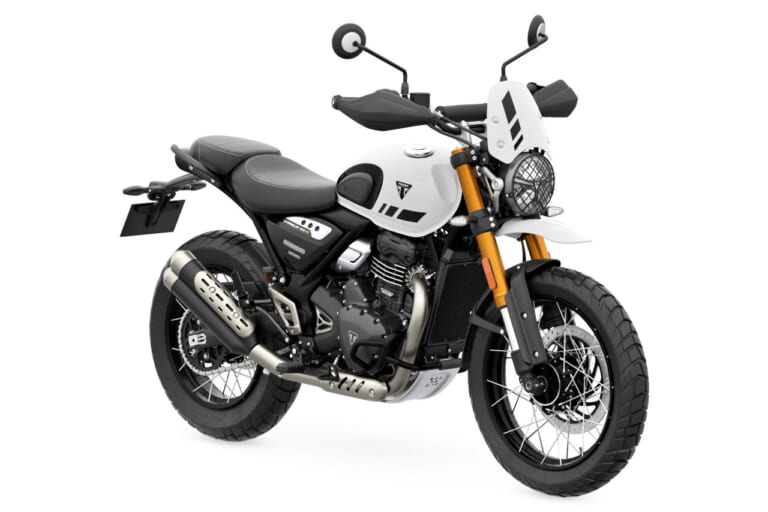 トライアンフ|スクランブラー400XC|2026年モデル|普通二輪免許で乗れるトライアンフ 新型「スクランブラー400 XC」発表! チューブレススポークホイールやガード類を備えた本格派へ
