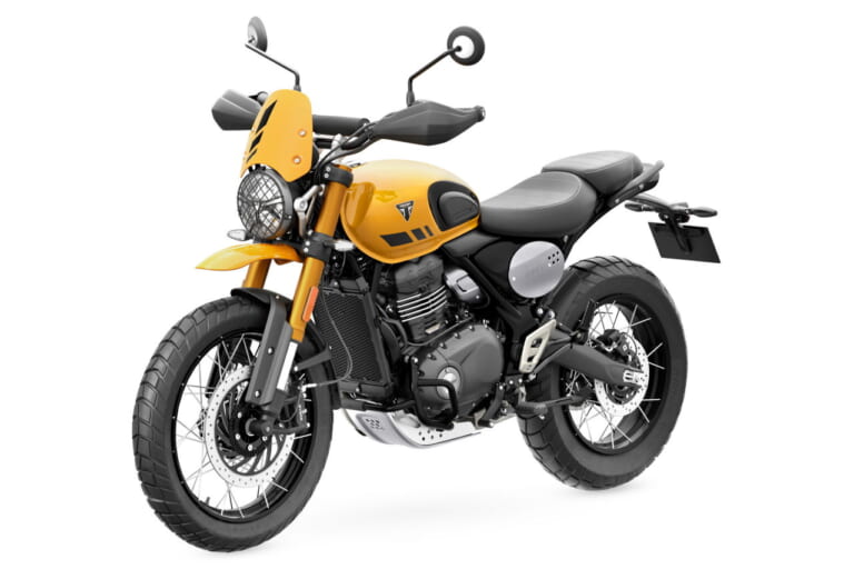 トライアンフ|スクランブラー400XC|2026年モデル|普通二輪免許で乗れるトライアンフ 新型「スクランブラー400 XC」発表! チューブレススポークホイールやガード類を備えた本格派へ