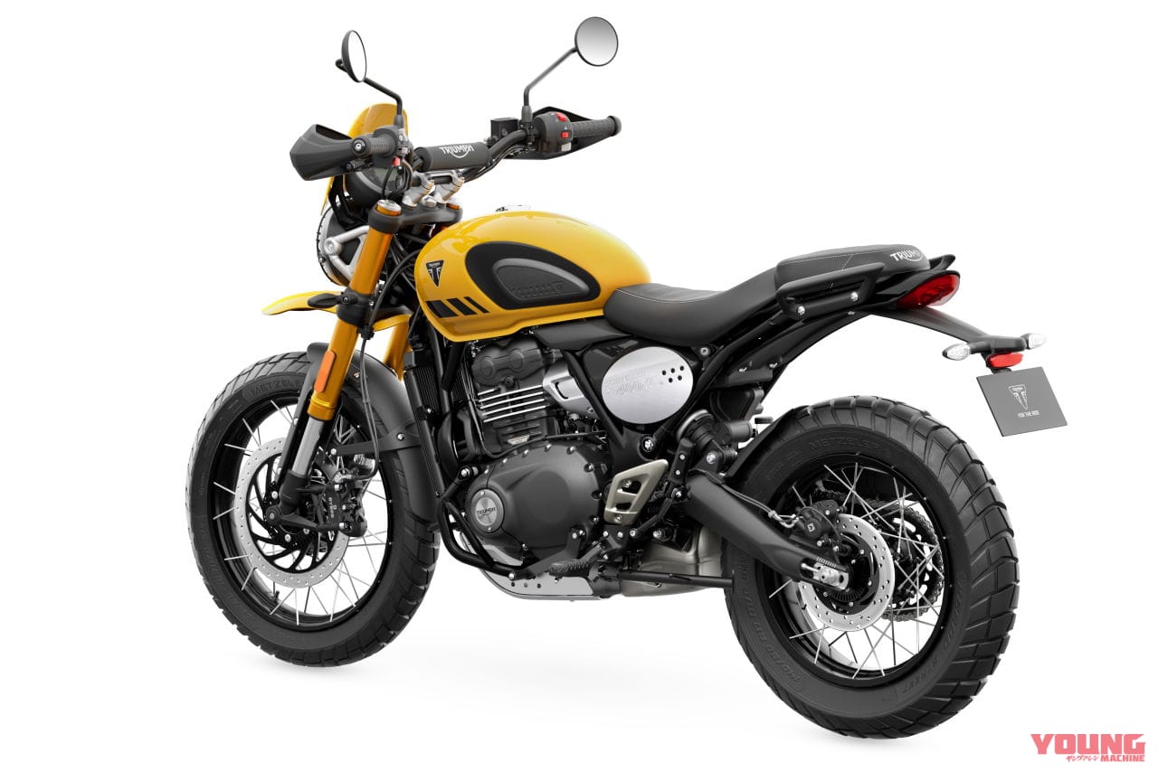 トライアンフ|スクランブラー400XC|2026年モデル|普通二輪免許で乗れるトライアンフ 新型「スクランブラー400 XC」発表! チューブレススポークホイールやガード類を備えた本格派へ