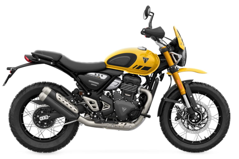 トライアンフ｜スクランブラー400XC｜2026年モデル｜普通二輪免許で乗れるトライアンフ 新型「スクランブラー400 XC」発表！ チューブレススポークホイールやガード類を備えた本格派へ