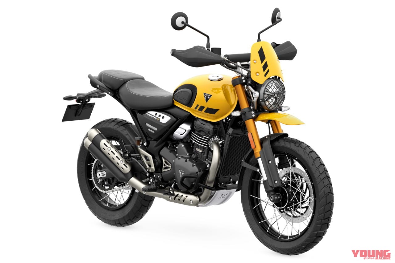 トライアンフ|スクランブラー400XC|【2025年7月版】400ccバイクおすすめ24選! 普通二輪免許の最高峰、車検付きでも意外とコスパ悪くないって本当?!