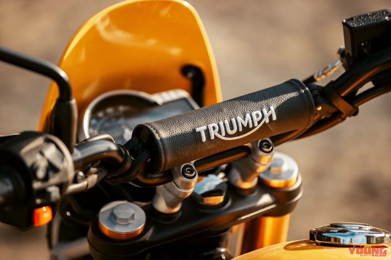 ｜普通二輪免許で乗れるトライアンフ 新型「スクランブラー400 XC」発表！ チューブレススポークホイールやガード類を備えた本格派へ